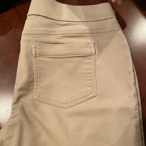 Kim Rogers Petite Khaki Pants - Picture 2 of 4